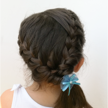 Peinados para niñas con cabello  Rizos Divinos Beauty  Facebook