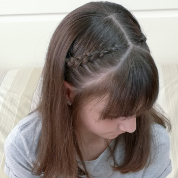 Peinado súper fácil y súper bonito con trenzas para niñas  Pequeinados