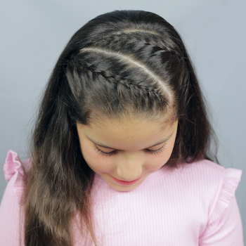 Peinados para niñas con melena suelta