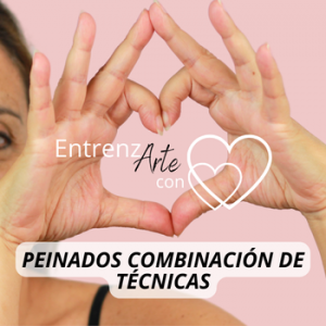 Peinados combinando técnicas