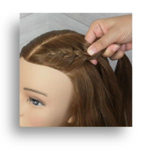 trenza francesa apretadita